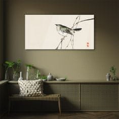 COLORAY.SK Sklenený obraz Pobočky živočíšneho vtáka 100x50 cm