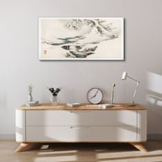 COLORAY.SK Obraz Canvas Zimné snehová rieka 100x50 cm
