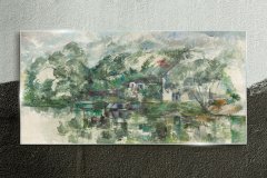COLORAY.SK Sklenený obraz Na vode edge cézanne 120x60 cm