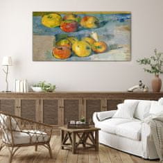 COLORAY.SK Sklenený obraz Paul cézanne jablká 140x70 cm