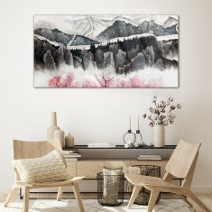 COLORAY.SK Skleneny obraz Moderné lesné stena 120x60 cm