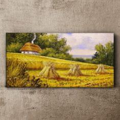 COLORAY.SK Obraz Canvas Maliarska chatová krajina 120x60 cm