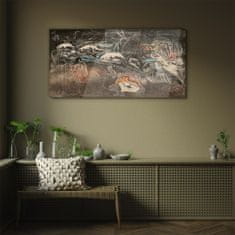 COLORAY.SK Sklenený obraz Moderné gauguin abstrakcie 100x50 cm