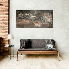 COLORAY.SK Sklenený obraz Moderné gauguin abstrakcie 100x50 cm