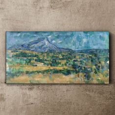 COLORAY.SK Obraz Canvas Mont Sainte Victoire Cézanne 100x50 cm