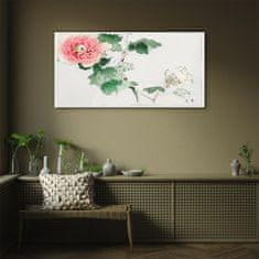COLORAY.SK Skleneny obraz Kvetinové listy kvetov 100x50 cm