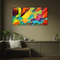 COLORAY.SK Skleneny obraz Maľba abstrakcie 100x50 cm
