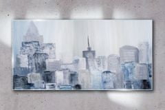 COLORAY.SK Skleneny obraz Abstrakcie město 120x60 cm