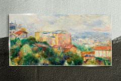 COLORAY.SK Skleneny obraz Pohľad z montmartre 140x70 cm