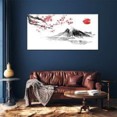 COLORAY.SK Skleneny obraz Ázijský horský atrament 120x60 cm