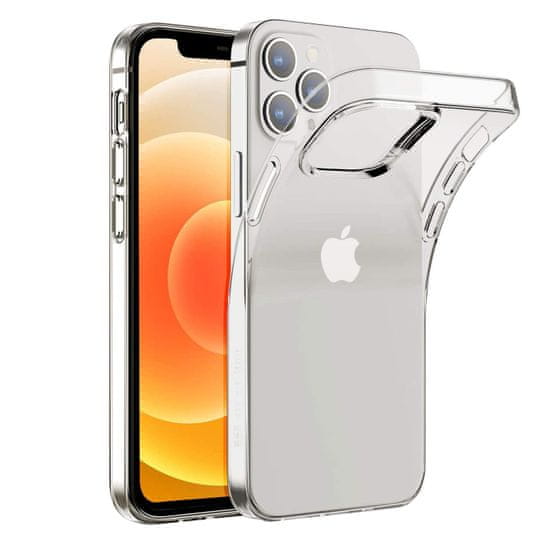 Northix iPhone 12 Pro – priehľadný kryt 6,1 palca