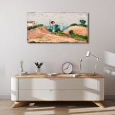 COLORAY.SK Obraz Canvas Železničná rez Cézanne 100x50 cm