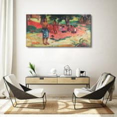 COLORAY.SK Obraz Canvas Zašepkala gauguinová slová 120x60 cm