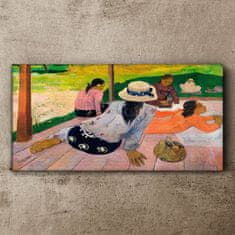 COLORAY.SK Obraz Canvas Siesta tahiti Paul Gauguin 140x70 cm