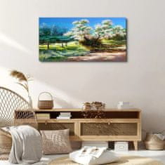 COLORAY.SK Obraz Canvas Stromy kvety príroda 100x50 cm