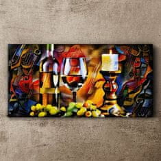 COLORAY.SK Obraz Canvas alkohol Greaps 140x70 cm