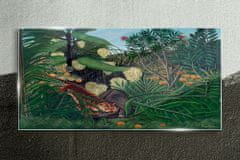 COLORAY.SK Sklenený obraz Džungľa tiger ovocný strom 120x60 cm