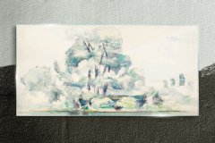 COLORAY.SK Sklenený obraz Maľovanie stromu prírody 140x70 cm