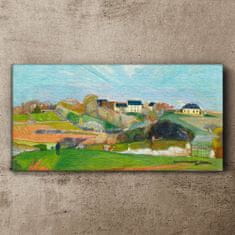 COLORAY.SK Obraz Canvas Krajina v Le Pouldu Gauguin 100x50 cm