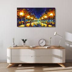 COLORAY.SK Obraz Canvas Nočné maľba lucerna 100x50 cm