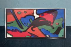 COLORAY.SK Sklenený obraz Modrý jazdec vasily kandinsky 140x70 cm