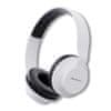 Qoltec Bezdrôtové slúchadlá Loud Wave s mikrofónom | BT 5.0 JL| White