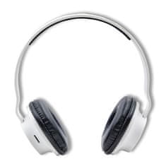 Qoltec Bezdrôtové slúchadlá Loud Wave s mikrofónom | BT 5.0 JL| White