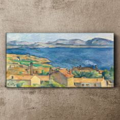 COLORAY.SK Obraz Canvas Záliv Marseille Cézanne 120x60 cm