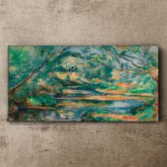 COLORAY.SK Obraz Canvas Brook Paul Cézanne 100x50 cm