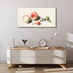 COLORAY.SK Obraz na plátne broskyňový ovocie 100x50 cm