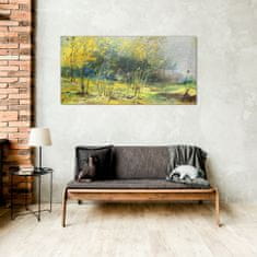 COLORAY.SK Skleneny obraz Abstrakcie lesa 100x50 cm