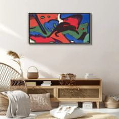 COLORAY.SK Obraz Canvas Modrý jazdec Vasily Kandinsky 100x50 cm
