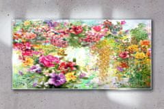 COLORAY.SK Skleneny obraz Abstrakcie kvety príroda 120x60 cm