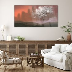 COLORAY.SK Skleneny obraz Abstrakcie strom 140x70 cm