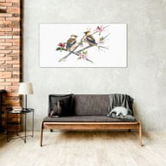 COLORAY.SK Skleneny obraz Abstrakcie kvety zvieratá 100x50 cm