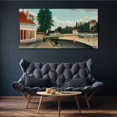 COLORAY.SK Obraz Canvas Mesto stromov budov 140x70 cm