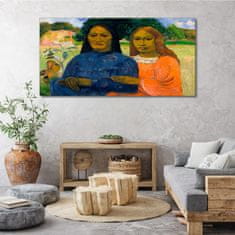 COLORAY.SK Obraz Canvas Dve ženy Paul Gauguin 140x70 cm