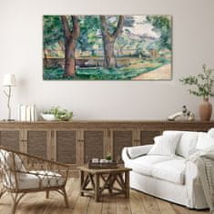 COLORAY.SK Sklenený obraz Lesné strom príroda 140x70 cm