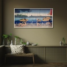 COLORAY.SK Sklenený obraz Rieka ázijský dážď 100x50 cm