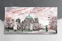 COLORAY.SK Skleneny obraz Moderné berlínska katedrála 100x50 cm
