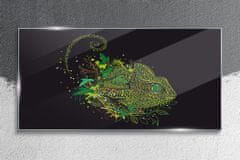 COLORAY.SK Skleneny obraz Chameleon zvieracie príroda 120x60 cm