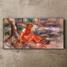 COLORAY.SK Obraz na plátne Abstrakcie ženský les 100x50 cm