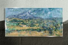 COLORAY.SK Sklenený obraz Mont sainte victoire cézanne 140x70 cm