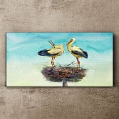 COLORAY.SK Obraz canvas Zvieratá vtáčie labute 120x60 cm