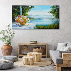 COLORAY.SK Obraz canvas Príroda jazera prírody 140x70 cm