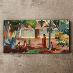 COLORAY.SK Obraz Canvas Country Cottage Sylcy Gauguin 140x70 cm