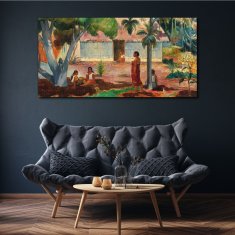 COLORAY.SK Obraz Canvas Country Cottage Sylcy Gauguin 140x70 cm