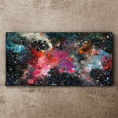 COLORAY.SK Obraz canvas Abstrakcie Cosmos Hviezdy 140x70 cm