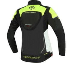 NAZRAN Dámská bunda na moto California 2.0 black/fluo/white Tech-air compatible vel. M