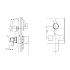 Mereo Vaňový set Dita:CBE60106DC, CB700A, CB110H, CB465J, CBQ60101L CB650VD1 - Mereo